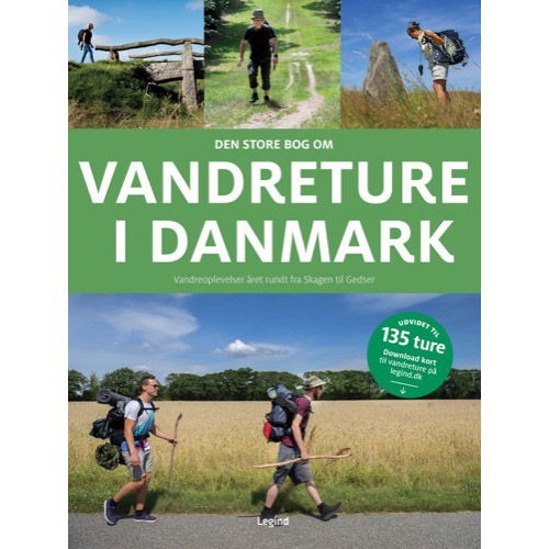 Vandreture i Danmark - Torben Gang Rasmussen - Bücher - Legind - 9788771555707 - 12. April 2019