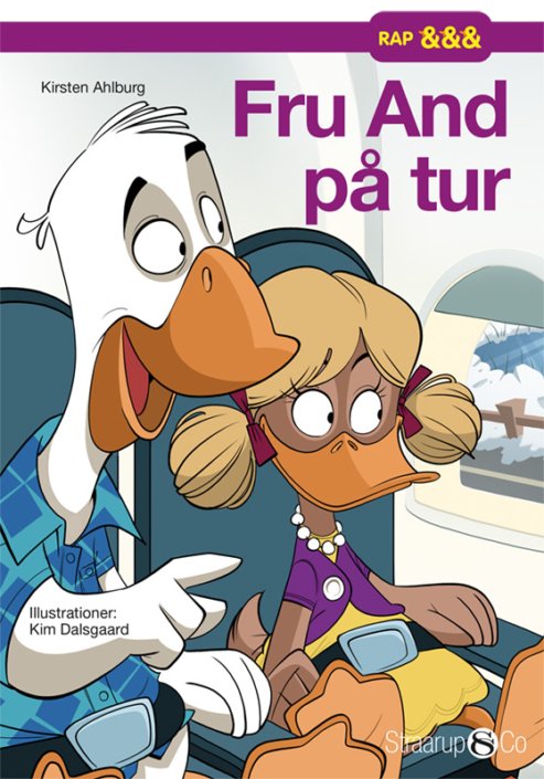 Cover for Kirsten Ahlburg · Rap: Fru And på tur (Hardcover Book) [1. Painos] (2020)