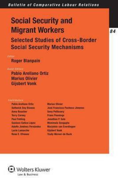Cover for Gijsbert Vonk · Social Security and Migrant Workers: Selected Studies of Cross-Border Social Security Mechanisms (Paperback Book) (2013)