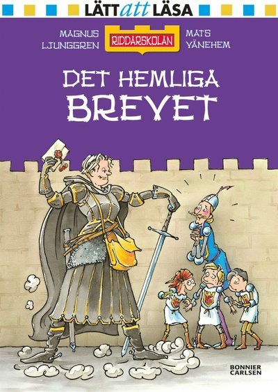 Cover for Magnus Ljunggren · Riddarskolan: Det hemliga brevet (ePUB) (2016)