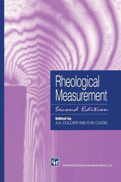 Cover for A a Collyer · Rheological Measurement (Pocketbok) [2nd ed. 1998. Softcover reprint of the original 2n edition] (2012)