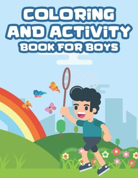 Cover for Pasara Publishing · Coloring And Activity Book For Boys (Taschenbuch) (2020)