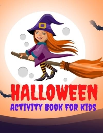 Cover for Mark Wilson · Halloween Activity Book For Kids (Paperback Bog) (2020)