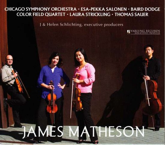 Cover for Matheson,j. / Chicago Symphony Orchestra · Violin Concerto / String Quartet / Time Alone (CD) (2016)
