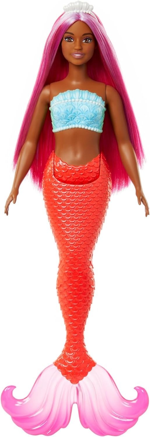 Barbie Fairytale Mermaid Orange Tail - Barbie Fairytale - Merchandise -  - 0194735183708 - 14. Juni 2024