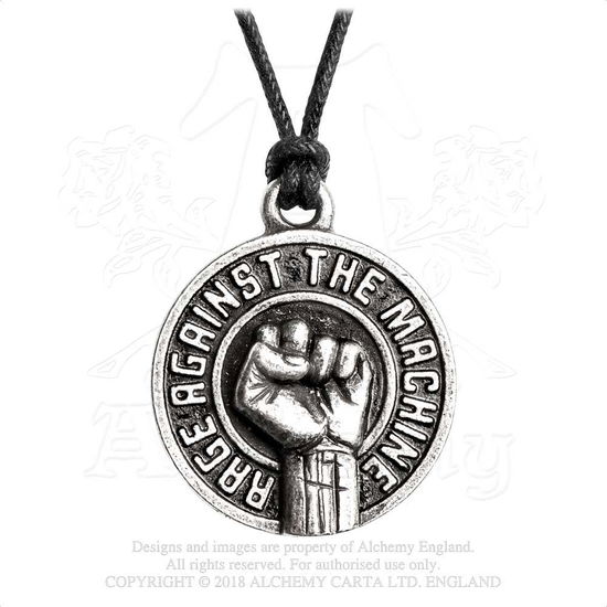 Rage Against The Machine Fist Pendant - Rage Against the Machine - Merchandise - RAGE AGAINST THE MACHINE - 0664427046708 - 7. oktober 2019