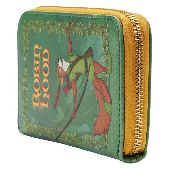 Cover for Loungefly · Loungefly Disney: Classic Book - Robin Hood Zip Around Wallet (wdwa2340) (MERCH)