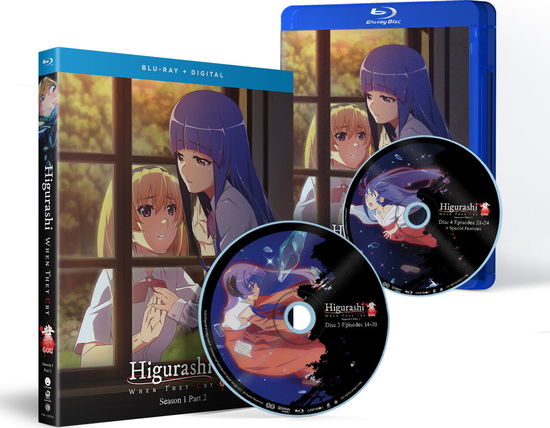 Cover for Blu-ray · Higurashi: when They Cry - Gou - Season 1 Part 2 (Blu-ray) (2022)