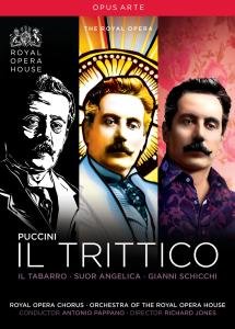 Cover for Puccini / Orch of the Royal Opera House / Jones · Il Trittico (MDVD) (2012)