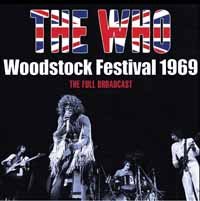 Cover for The Who · Woodstock Festival 1969 (CD) (2019)