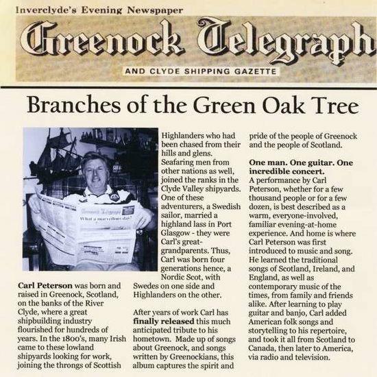 Cover for Carl Peterson · Branches of the Green Oak Tree (CD) (2003)