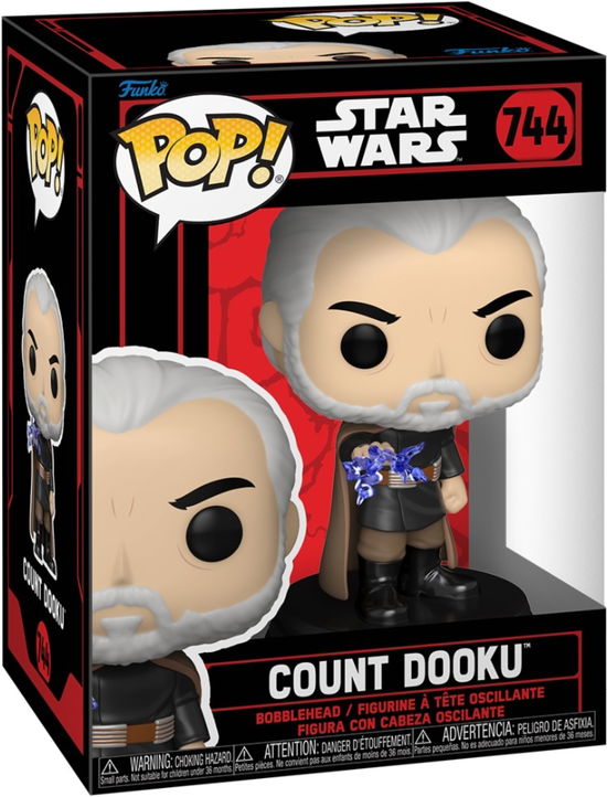 Pop Star Wars Dark Side Count Dooku - Pop Star Wars - Gadżety - Funko - 0889698807708 - 15 października 2024