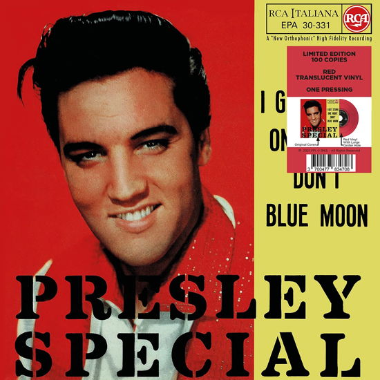 Cover for Elvis Presley · I Gfot Stung - 7&quot; - Red Vinyl (7&quot;) (2021)