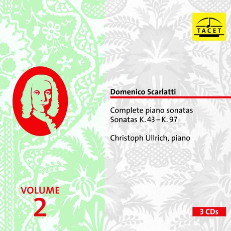 Cover for Christoph Ullrich · Scarlatti: Complete Piano Sonatas Sonatas Volume 2 (CD) (2017)