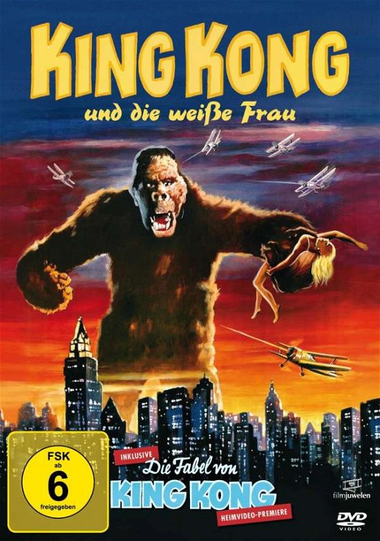 Cover for Cooper,merian C./schoedsack,ernest B. · King Kong Und Die Weisse Frau (Filmjuwelen) (DVD) (2022)