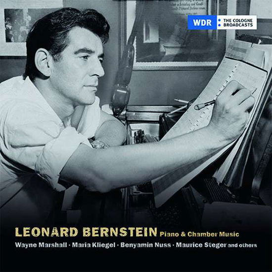 Cover for Wayne Marshall / Maria Kliegel / Benyamin Nuss &amp; Maurice Steger · Leonard Bernstein: Piano &amp; Chamber Music (CD) [Digipak] (2019)