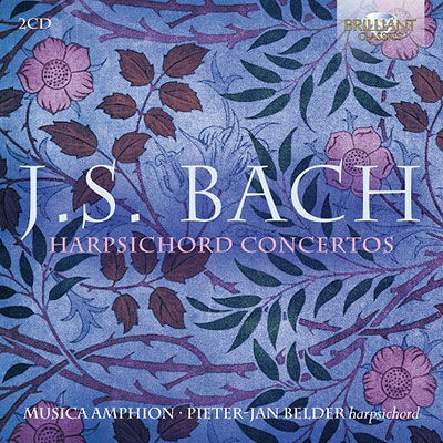 Cover for Musica Amphion / Pieter-jan Belder · J.S. Bach: Harpsichord Concertos (CD) (2022)