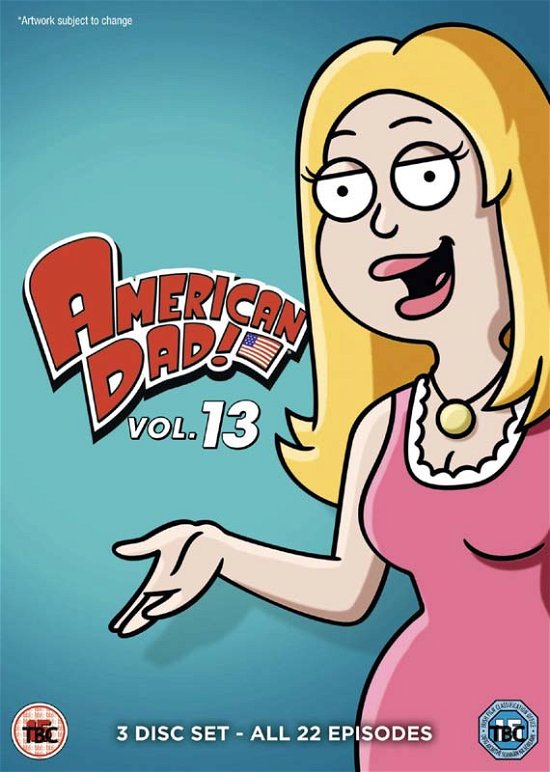 Cover for American Dad! - Volume 13 (DVD) (2018)