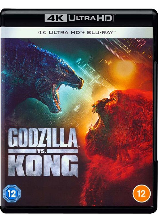 Cover for Godzilla vs Kong 4k Ultra Hds · Godzilla Vs Kong (4K UHD Blu-ray) (2021)