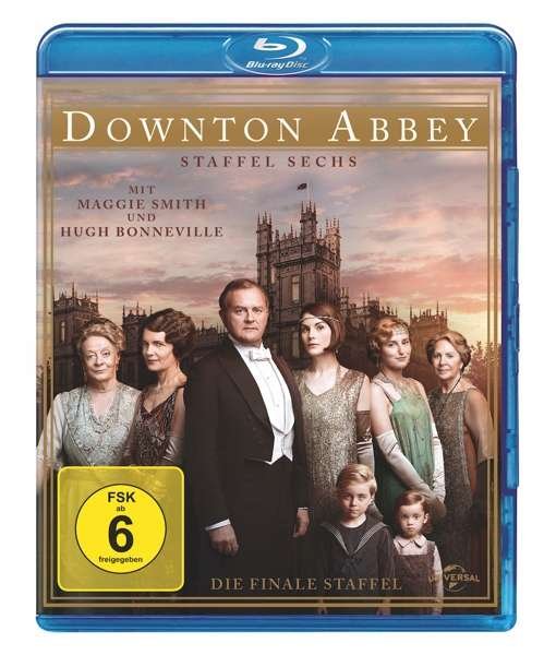 Cover for Maggie Smith,hugh Bonneville,elizabeth Mcgovern · Downton Abbey-staffel 6 (Blu-ray) (2017)