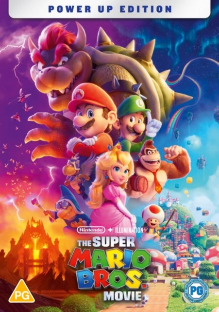 The Super Mario Bros Movie - Super Mario Bros DVD - Filme - Universal Pictures - 5053083256708 - 24. Juli 2023