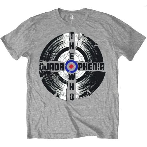 Cover for The Who · The Who Unisex T-Shirt: Quadrophenia (T-shirt) [size S] [Grey - Unisex edition]