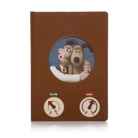 Wallace & Gromit A5 Notebook - Wallace and Gromit - Książki - LICENSED MERHANDISE - 5055453473708 - 24 lipca 2023