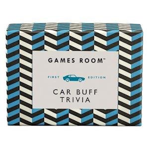 Cover for Games Room · Car Buff Trivia (SPEL) (2019)