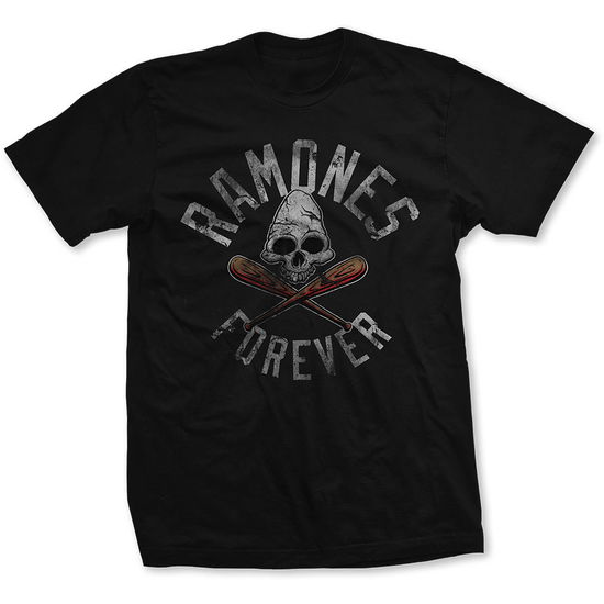 Cover for Ramones · Ramones Unisex T-Shirt: Forever (Black) (T-shirt) [size S] [Black - Unisex edition] (2019)