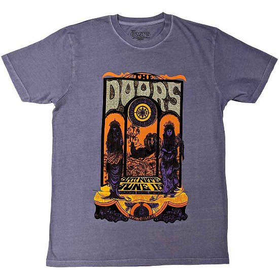 The Doors Unisex T-Shirt: Sacramento (Embellished) - The Doors - Merchandise -  - 5056561072708 - 