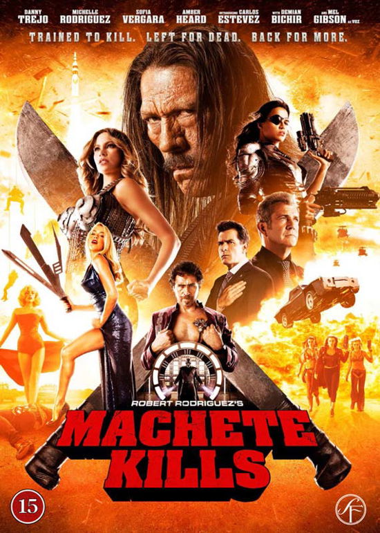 Cover for Robert Rodriguez · Machete Kills (DVD) (2014)