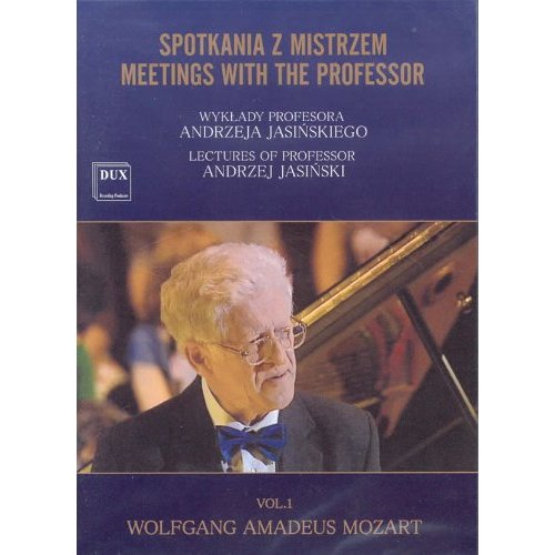 Cover for Mozart / Jasinski · Meetings with the Professor 1 (DVD) (2000)