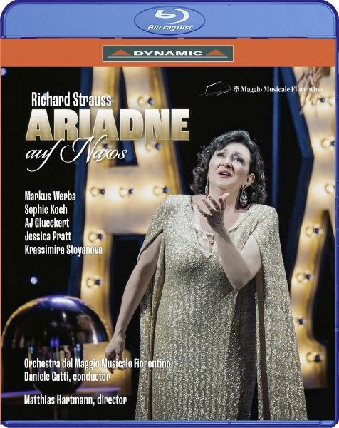 Cover for Koch, Sophie / Franz Tscherne / Markus Werba / Joseph Dahdah · Strauss: Ariadne Auf Naxos (Blu-ray) (2023)