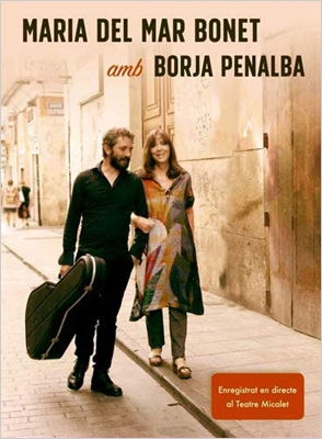 Cover for Del Mar Bonet, Maria &amp; Borja Penalba · Maria Del Mar Bonet Amb Borja Penalba (CD) (2021)