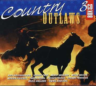 Various Artists - Country Outlaws - Musiikki - GOLDEN STARS - 8712177039708 - perjantai 8. marraskuuta 2019