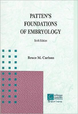 Cover for Carlson · LSC  Patten's Foundations of Embryology (General Use) (Book) (2003)