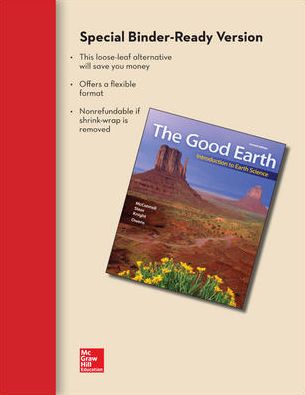 Cover for David McConnell · Combo : Loose Leaf The Good Earth : Introduction to Earth Science with CONNECT Plus 1-semester Access Card (Loose-leaf) (2014)