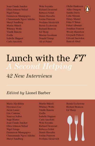 Cover for Lionel Barber · Lunch with the FT: A Second Helping (Paperback Book) (2023)