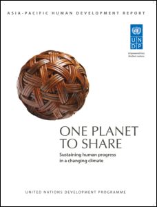 Cover for United Nations Development Programme · One Planet to Share (Paperback Book) (2012)