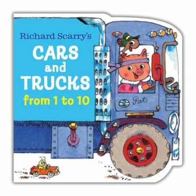 Richard Scarry's Cars and Trucks from 1 to 10 - Richard Scarry - Livros - Random House USA Inc - 9780593567708 - 2 de maio de 2023