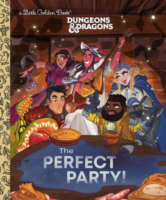 Cover for Golden Books · The Perfect Party! (Dungeons &amp; Dragons) (Hardcover bog) (2025)