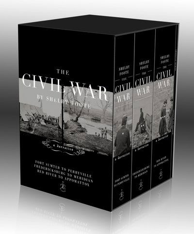 Cover for Shelby Foote · The Civil War Trilogy Box Set: With American Homer: Reflections on Shelby Foote and His Classic The Civil War: A Narrative (Book) (2011)