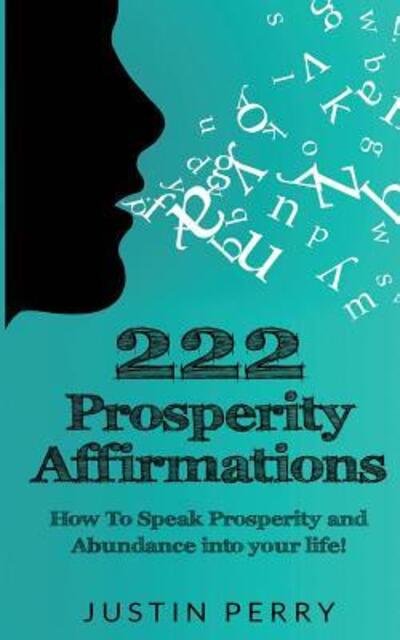 Cover for 222 Prosperity Affirmations (Pocketbok) (2016)