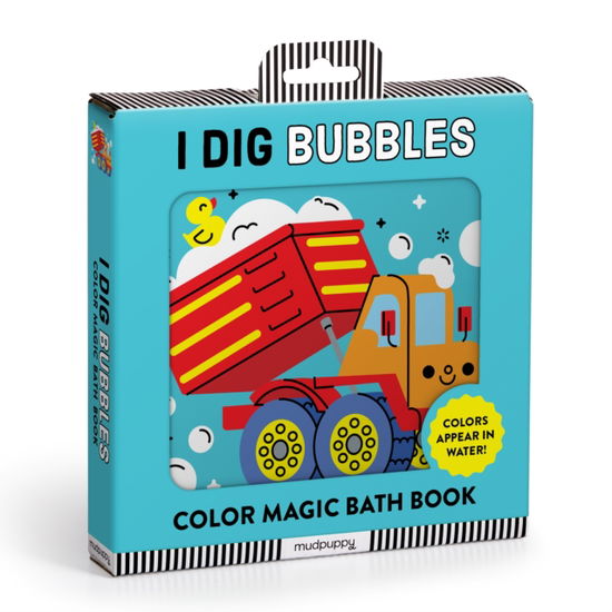 Cover for Mudpuppy · I Dig Bubbles! Color Magic Bath Book (Bok) (2025)