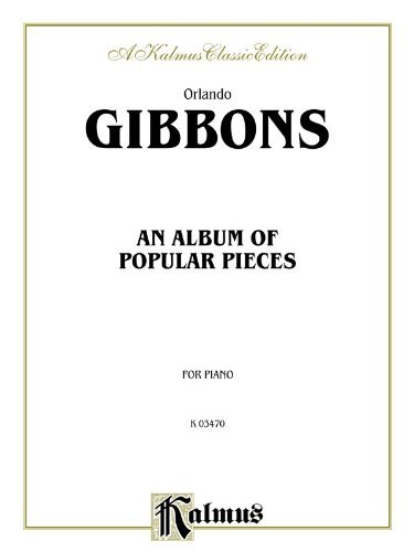 Cover for Orlando · Gibbons Album Pa (Paperback Book) [Kalmus edition] (1985)