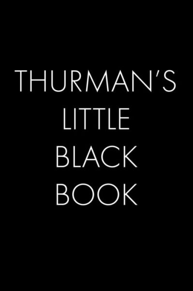 Cover for Wingman Publishing · Thurman's Little Black Book (Paperback Book) (2019)