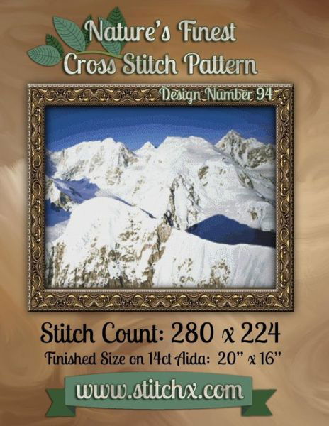 Nature's Finest Cross Stitch Pattern: Design Number 94 - Nature Cross Stitch - Livros - Createspace - 9781502588708 - 2 de outubro de 2014