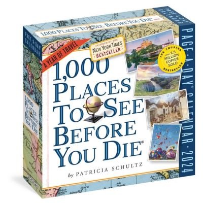 Cover for Patricia Schultz · 1,000 Places to See Before You Die Page-A-Day Calendar 2024: A Year of Travel (Calendar) (2023)