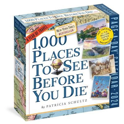 Cover for Patricia Schultz · 1,000 Places to See Before You Die Page-A-Day Calendar 2024: A Year of Travel (Kalender) (2023)