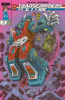 Cover for Tom Scioli · Transformers vs G.I. Joe Volume 2 - Transformers (Paperback Book) (2015)